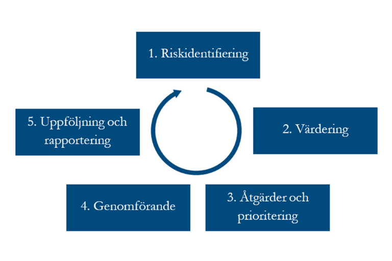 Riskhantering i fem steg