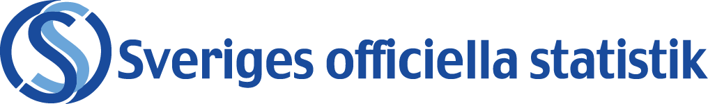 Logotyp för Sveriges officiella statistik Logotyp för Sveriges officiella statistik