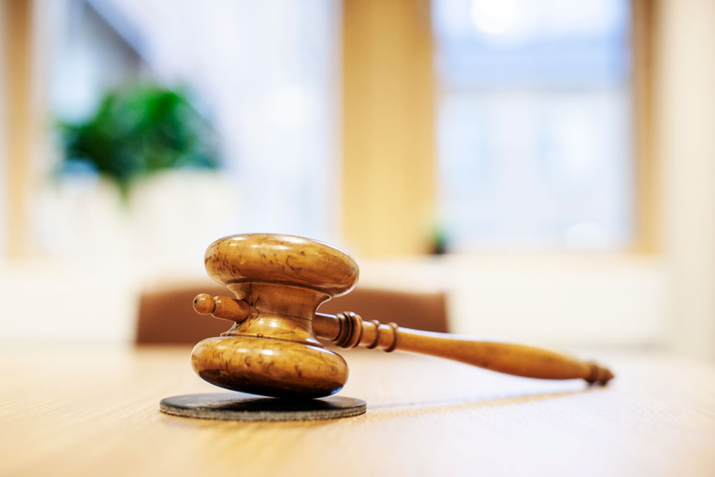 Bild på en beslutsklubba.