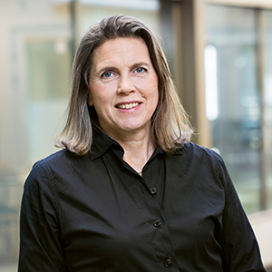 Porträttbild, Linda Haggen, styrelseledamot Riksgälden